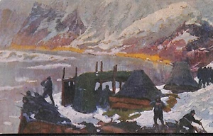 ac7010 - CARTOLINA D'EPOCA - REGGIMENTALI - Alpini - Picture 1 of 2
