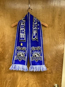 Adult San Jose Earthquakes blue/gray scarf. OSFM. P.O. - Picture 1 of 2