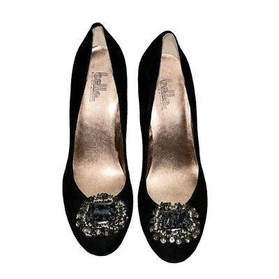 Belle Sigerson Morrison Black Wedges Made In Italy  Size 10B NWOB SMRP $191 - Image 1 of 4