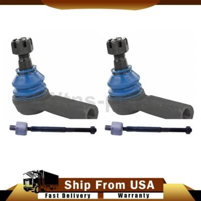 Mevotech Tie Rod Ends Front Inner Outer 4x For INFINITI M45 4.5L 2003-2004 - Image 1 of 4