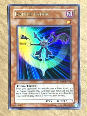 yugioh ABPF-EN006 Battle Fader Ultra Rare Unlimited Edition Ultra rare near mint - Image 1 of 3