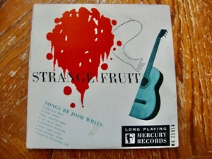JOSH WHITE Strange Fruit 1954-Blk Mercury 10' EP BLUES JAZZ VG+ - Imagen 1 de 6