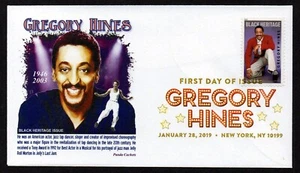 USA, SCOTT # 5349, PANDA DCP FDC COVER 2019 GREGORY HINES, DANCER, ACTOR, SINGER - Picture 1 of 1