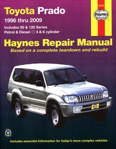 Toyota Prado (96-09) Haynes Repair Manual - Picture 1 of 4