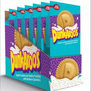 NEW DUNKAROOS 6 Packs Vanilla Snack - Picture 1 of 1