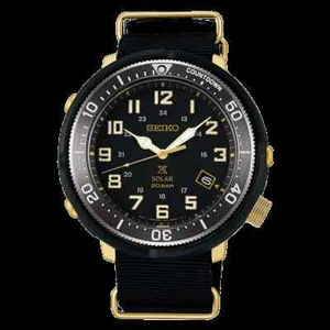 SEIKO Prospex SBDJ028P1 Solar Black Nylon Strap 200M Diver - Picture 1 of 1