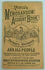 1904 Pierce’s Memorandum & Account Book Advertising Quack Medicine 5983