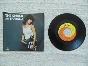 From 1979: THE KNACK: Mm Mm Mm My Sharona - with Original Sleeve - 45 RPM - Picture 1 of 8