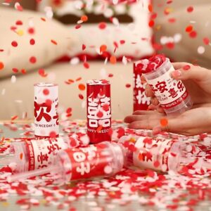 Birthday Confetti Popper For Wedding Party Decortion Supplies  Tube