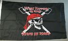 Taylor Made 61" X 38" What Happens on Board Stays on Board" Pirate Flag