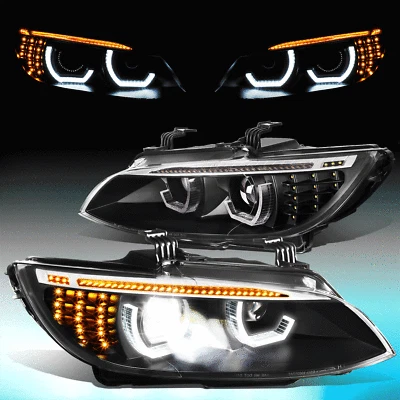 Faro HID proyector DRL de arranque de señal secuencial LED E92 E93 2007-2013 Foto 1 de 4