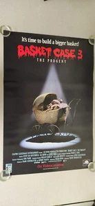 Poster: Basket Case 3 Progeny: Frank Henenlotter ORIGINAL video store VHS - Picture 1 of 10