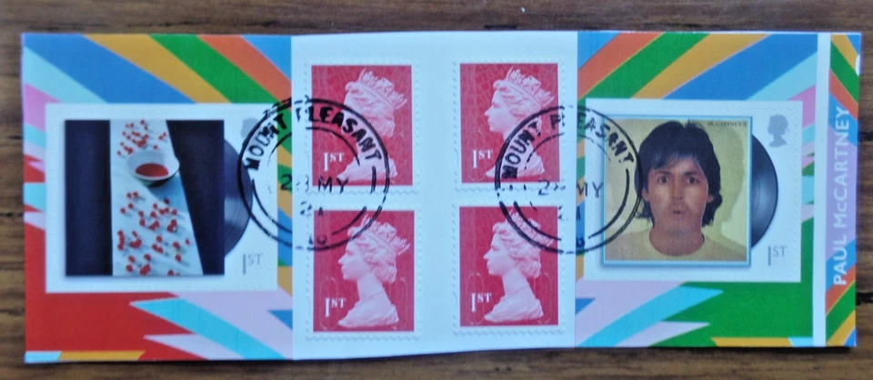 GB 2021 PM79 Folleto Panel Paul McCartney fino usado M21L Foto 1 de 1