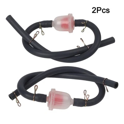 Fuel Filter Petrol Pipe 2 X Fuel Filter 2pcs Clear Fuel Petrol In-Line - Image 1 of 4