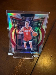 2024/25 SELECT REED SHEPPARD CONCOURSE HOLO SILVER PRIZM ROOKIE RC ROCKETS - Picture 1 of 2