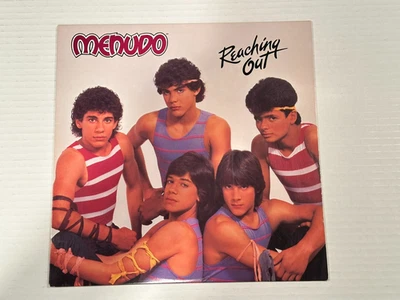 Menudo – Reaching Out LP Vinyl 1984 RCA Victor – Ricky Martin Era! EX - Image 1 of 4