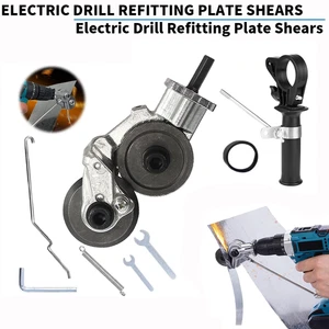 Multifunctional Hand Electric Drill to Plate Cutter For Metal Sheet Cutting Tool - Picture 1 of 8