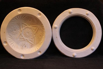 Molde de fundición deslizante vintage Spectrum Designer Starburst Bowl Foto 1 de 4