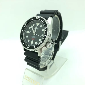 [w2222] Seiko 8F35-00A0 Quartz Diver Batterie ersetzt Ewiger Kalender EX/VG - Bild 1 von 19