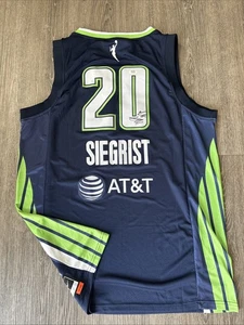 Maddy Siegrist Dallas Wings Autograph Signed Jersey! Psa Coa - Picture 1 of 3