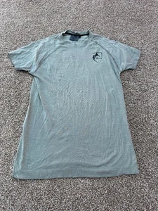 Alphalete Hemd Herren M Grün Kurzarm Activewear Athleisure Stretch Slim Men - Bild 1 von 9