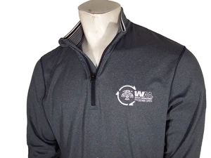 Cutter & Buck Large Gray Polly/Spandex Pullover Waste Management Phoenix Open - Picture 1 of 7