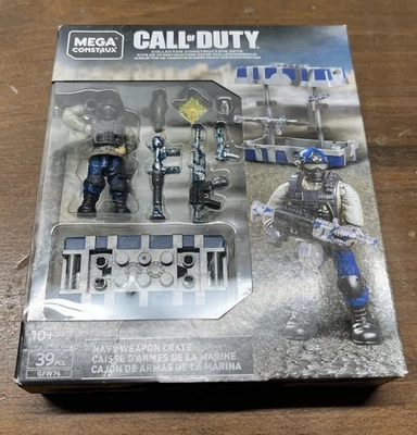 Mega Construx 使命召唤海军武器箱 #GFW76 39 件 — 第 1/4 张图片