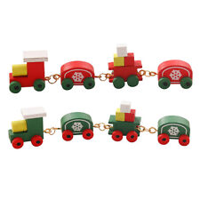 Купить 1:12 Dollhouse Miniature Christmas Snowflake Train Carriages Toy Play House Toy