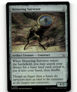 FOIL - MTG Skittering Surveyor 264 March of the Machine Common - Imagen 1 de 1