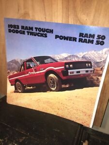 1983 Dodge Power Ram Ram 50 Dealer Brochure Full Color
