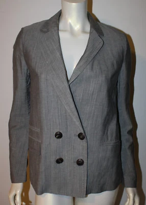 HANII Y Black White Tweed Blazer Jacket 40 US 8 - Image 1 of 4