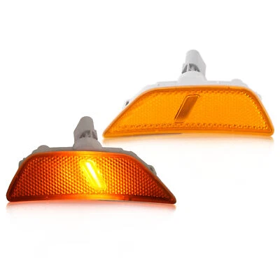 Conjunto de luz de señalización lateral LED ámbar para parachoques delantero para Kia K5 Optima 2021 2022 Foto 1 de 4