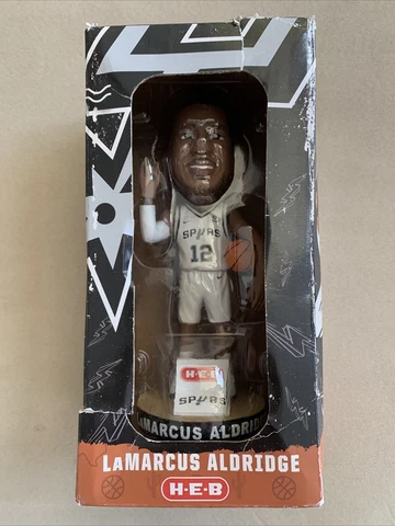 NIB LaMarcus Aldridge NBA San Antonio Spurs #12 Bobble Head SGA HEB Free Ship! Cover