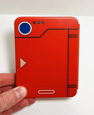 Nintendo Switch game Case Pokédex Red Magnetic Holds 16 Games + 16 Micro SD Card