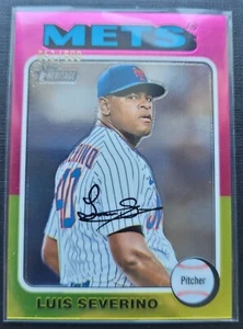 Luis Severino 2024 Topps Heritage High Numbers #34 Chrome 052/699 METS !!! - Bild 1 von 2