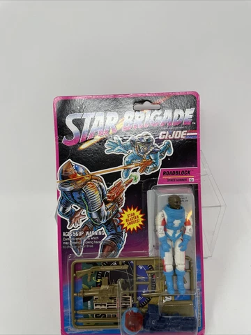 G.I. Joe. Star Brigade Roadblock Space Gunner #9 1993 Hasbro MOC NIP Cover