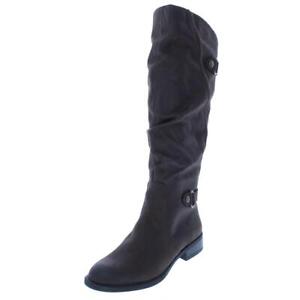 White Mountain Womens Leto Brown Riding Boots Shoes 5 Medium (B,M)  6207