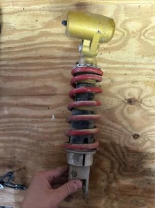 OEM REAR SHOCK ABSORBER SUSPENSION 2005 2006 SHOWA KAWASAKI ZX6R ZX636 ZX6 GOLD - Picture 1 of 5
