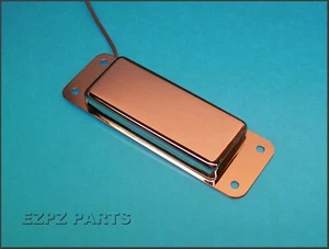 Ultra Thin Japanese Teisco style Chrome Top Mount Guitar Pickup (N) EZPZ PARTS - Picture 1 of 2