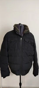 Tommy Hilfiger Mens Casual Down Insulated Padded Puffer Jacket Black XXL READ - Picture 1 of 10