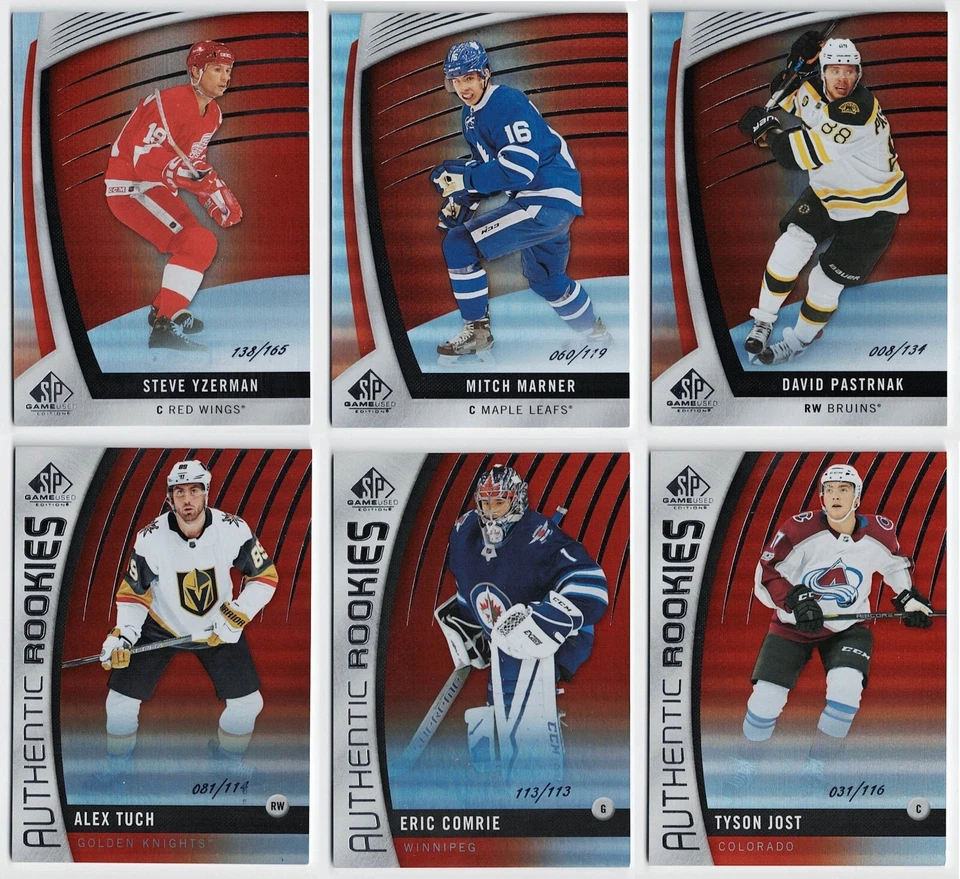 2017-18 SP Game-Used Orange Rainbow Parallel Pick From List !! - Image 1 of 1