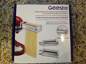 Accesorio de rodillo y cortador de pasta Geesta para Kitchenaide - Imagen 1 de 3
