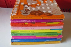 TURN 'N LEARN Self-Checking MATH CARDS Vintage Creative Teaching ADD SUB Mult Di - Picture 1 of 6