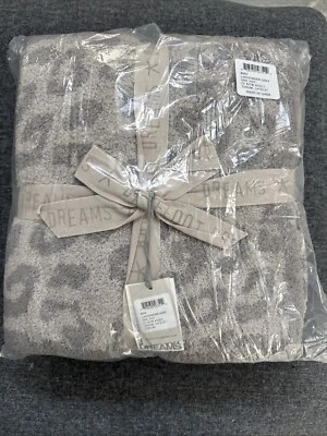 Barefoot Dreams  In The Wild Throw Blanket 54" x 72" Linen / Warm Gray ORG $180 - Image 1 of 4