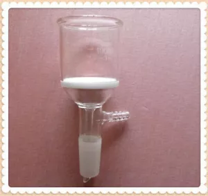 100ml 24/40 Buchner funnel Glass filter funnels 10mm Vacuum hose connection - Picture 1 of 2
