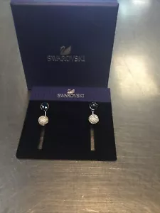 Swarovski Crystal and Pave jacket earrings NWT $99 - Picture 1 of 3