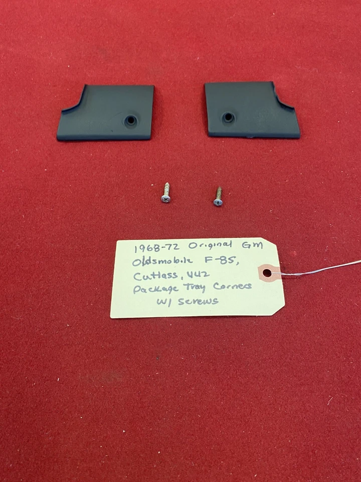 1968-72 Original GM Oldsmobile F-85, Cutlass S y 442 Paquete Bandeja Esquinas Foto 1 de 4
