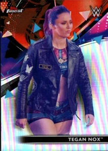2021 Topps Finest WWE - Refractors Parallel #60 Tegan Nox - Imagen 1 de 2