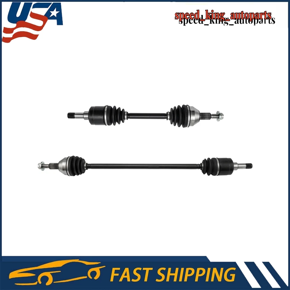 Conjunto de eje de junta de eje CV delantero 2 piezas para 08-10 Dodge Grand Caravan 3,3 L Foto 1 de 4