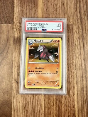 PSA 9 - Excadrill 56/98 Holographic Rare Emerging Powers Pokémon TCG - Image 1 of 2